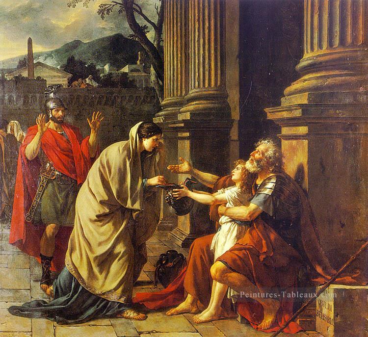 Bélisaire cgf néoclassicisme Jacques Louis David Peintures à l'huile